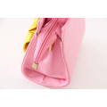 children one piece girls handbag girl mint yellow dark pink /pink bags with big bow day use sweet lovely handbags